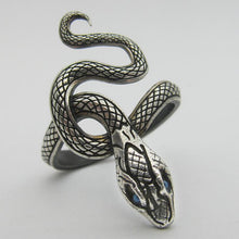 Load image into Gallery viewer, Covetous Silver Serpent Ring