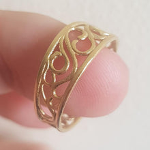 Load image into Gallery viewer, Sun Princess Ring - Brass