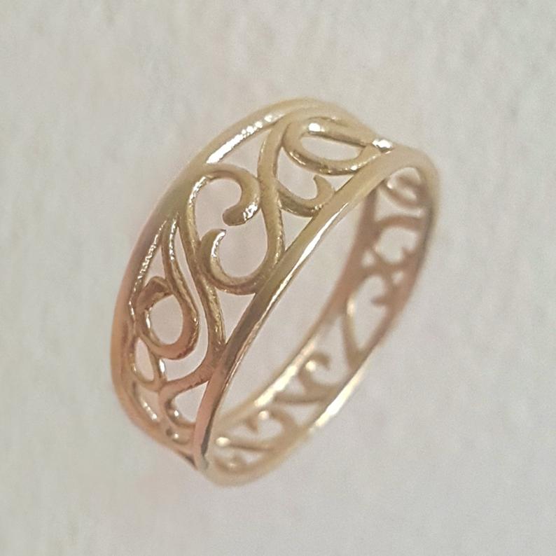 Sun Princess Ring - Brass